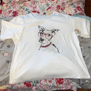 NEW Karen Scott Dog Sweater with Bling Rhinestones